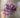 Le Fleur Dried Hydrangea Spray Purple 13" - Uncategorized Silk