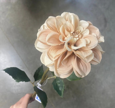Allstate Dahlia Spray Cr/Dk 23" - Silk