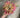 Direct Export Dried Dahlia Bud Stem Yellow-Pink - Artificial Flowering Plants Silk