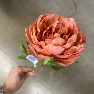 Peony Spray Mauve 24.5"