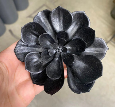 Sullivans Black Succulent Pick - Uncategorized Silk