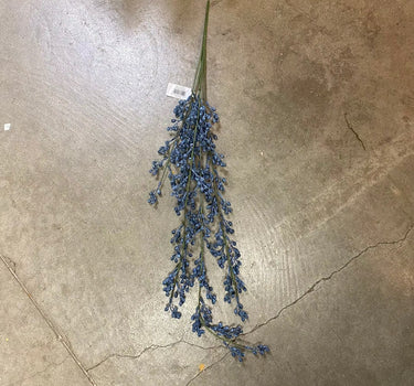 Allstate Blue Sedum Hanging Spray 31" - Artificial Flora Silk