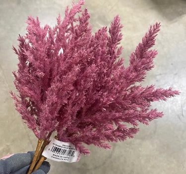 Allstate Pampas Grass Bundle Rose 14" - Uncategorized Silk
