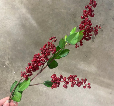AmBest Berry Spray Burgundy 30" - Uncategorized Silk