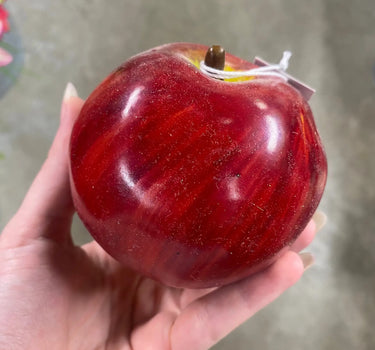K&K Faux Red Apple 3" - Silk