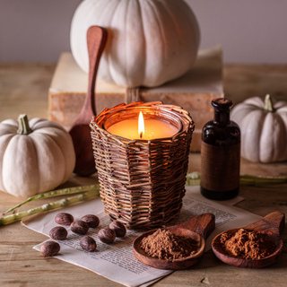 Vintage Pumpkin Candle