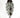 Le Fleur Snow Pine Teardrop 30" - Garlands Silk