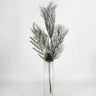 Le Fleur Snow Pine Spray 20" - Uncategorized Silk