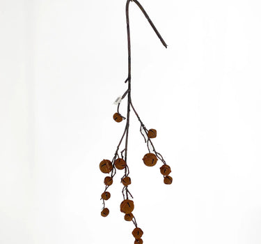 Le Fleur Bell Spray Rust 30" - Uncategorized Silk