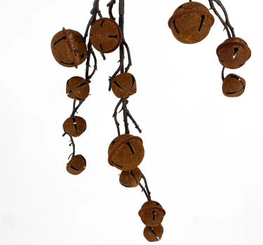 Le Fleur Bell Spray Rust 30" - Uncategorized Silk