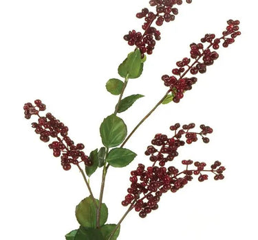 AmBest Berry Spray Burgundy 30" - Uncategorized Silk