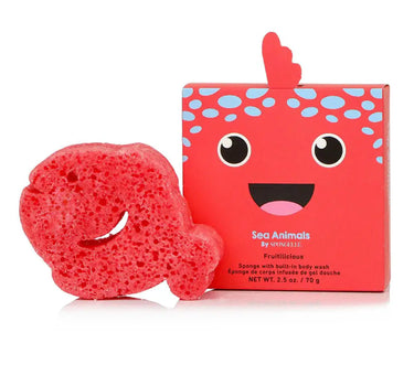 Spongelle Sea Animal Sponge Fiona Fish - Bath & Body Bath & Body