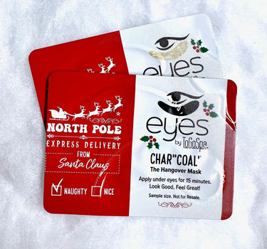 ToGo Spa Naughty (Coal) Single Eye Mask - Skin Care Masks & Peels Candles/Fragrance
