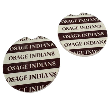 Sincere Surroundings Osage Indians Car Coaster (Set of 2) - Coasters Merchandise