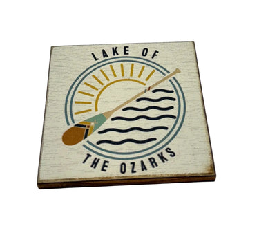 Sincere Surroundings Sun Paddle Magnet 2.5" - Refrigerator Magnets Merchandise