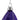 Vickerman Plum Candy Glitter Swirl Drop Ornament 8'' - Holiday Ornaments Merchandise