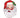 Wood Retro Santa Head Ornament/Wall Art 16"