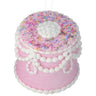 Regency Pastel Candy Decorated Cake Ornament 5" - Holiday Ornaments Merchandise