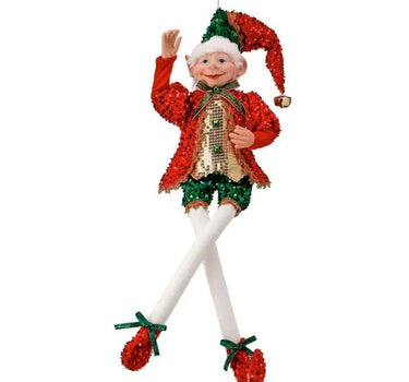 Sequin Bendable Elf 30"