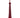 Burgundy Beaded Tassel Ornament 8"