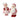 Regency Sweets Santa & Mrs Claus (2 Asst) 6" - Seasonal & Holiday Decorations Merchandise