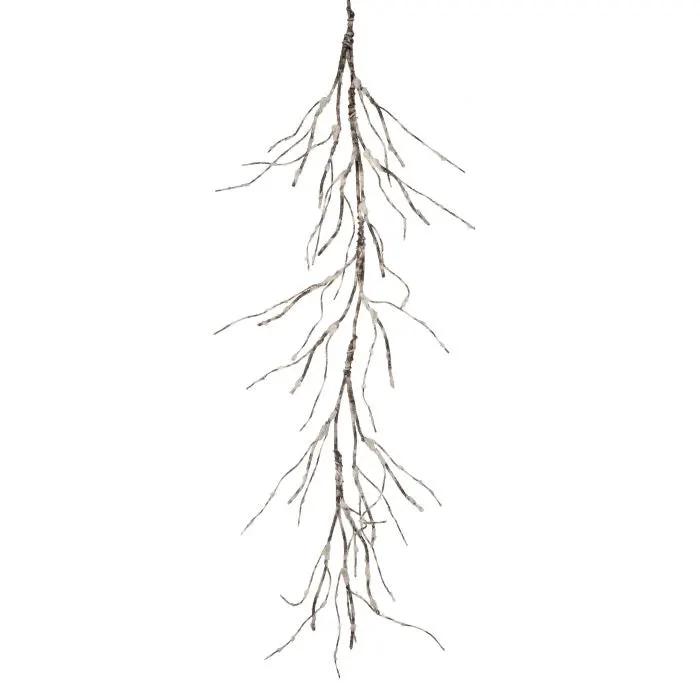 Snow Covered Frosted Birch Garland 48"