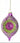 Regency Glass Reflector Finial Ornament (3 Asst) 5" - Holiday Ornaments Merchandise