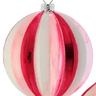 Regency Glass Ridge Ball or Onion Ornament (2 Asst) 4-4.5" - Holiday Ornaments Merchandise