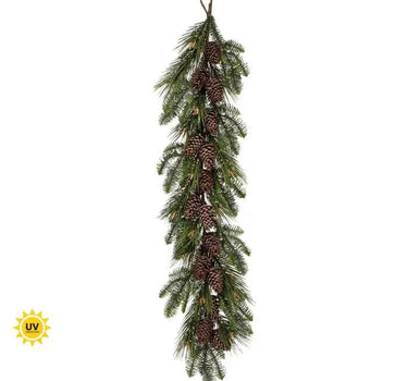 UV Northern Rockies Pine/Cone Garland 48"
