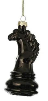 Regency Glass Knight/Bishop/Rooke Ornament (3 Asst) - Holiday Ornaments Merchandise