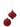 Beaded burgundy ornament set (Regency), 3.5", ball and onion shapes, gold hanging cords
