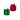 Glass Matte Velvet Package Ornament, 3-inch, set of 2 in green and red by Regency