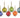 Moby Dick Rope Buoy (8 Asst) 11"L x 5"D - Uncategorized Merchandise