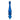 Vickerman Blue Matte Finial Drop UV 14" - Merchandise