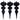 Vickerman Swirl Finial Ornament Black 8" (Bag of 6) - Holiday Ornaments Merchandise