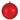 Vickerman UV Red Shiny Ball Drilled 6/Bag 4" - Holiday Ornaments Merchandise