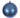 Vickerman UV Denim Blue Matte Ball Ornament 4" (6/Bag) - Holiday Ornaments Merchandise