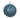 Vickerman Sea Blue Glitter Ball Drilled 6/Bag 4" - Holiday Ornaments Merchandise