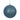 Vickerman Sea Blue Glitter Ball Drilled 6/Bag 4" - Holiday Ornaments Merchandise