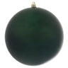 Vickerman Matte Ball Ornament Midnight Green 4" (Bag of 6) - Holiday Ornaments Merchandise