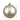 Vickerman 8" Champagne Matte Ball UV Drilled Cap - Merchandise