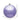 Vickerman UV Lavender Shiny Ball Ornament 12" - Holiday Ornaments Merchandise