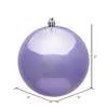 Vickerman UV Lavender Shiny Ball Ornament 12" - Holiday Ornaments Merchandise