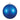 Vickerman UV Blue Matte Ball Ornament 4" (6/Bag) - Holiday Ornaments Merchandise