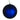 Vickerman UV Midnight Blue Matte Ball 4" (6/Bag) - Holiday Ornaments Merchandise
