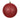 Vickerman Red Glitter Ball Ornament 4" (Bag of 6) - Holiday Ornaments Merchandise
