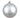 Vickerman UV Silver Matte Ball Ornament 4" (Bag of 6) - Holiday Ornaments Merchandise