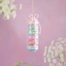 Park Hill Glass Macaron Stack Ornament 5" - Holiday Ornaments Merchandise