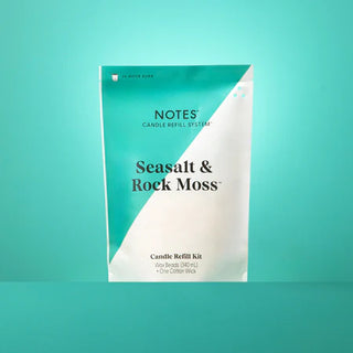 Seasalt & Rock Moss Candle Refill Kit