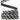 Regency Glitter Black/White Stripe Halloween Ribbon 1"X10yd - Ribbons & Trim Ribbon